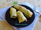 Crepes con zucchine grigliate