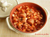 Fagioli con salsiccia secondo piatto saporito