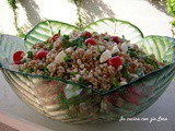 Insalata di farro con mozzarelline