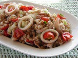 Insalata di farro e totani