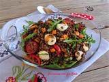 Insalata di lenticchie versione estate