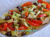 Insalata di pollo con verdure