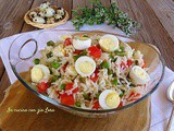 Insalata di riso basmati con uova di quaglia