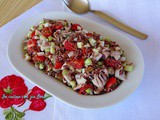 Insalata di riso rosso integrale