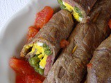 Involtini con fagiolini