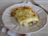 Lasagne con funghi cardoncello