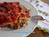 Lasagne senza besciamella