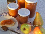 Marmellata di pere con la buccia
