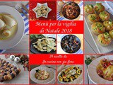 Menù per la vigilia di Natale 2018