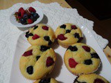 Muffin con frutti di bosco