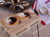 Muffin con marmellata di mirtilli