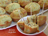 Muffin con ricotta e noci