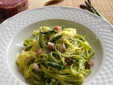 Paglia e fieno asparagi e lonzino