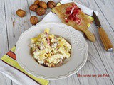 Pasta con ricotta speck e noci