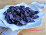 Patate viola fritte croccanti