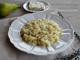 Risotto al gorgonzola e pere