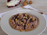 Risotto al radicchio e gorgonzola