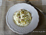 Risotto con cardo e pistacchi