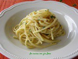 Spaghetti al limone ed erbe aromatiche