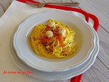 Tagliatelle con le capesante