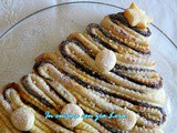 Torta albero di natale con cioccolata e riduzione di arancia