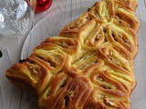 Torta brioche albero di Natale