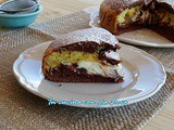 Torta con ricotta canditi e cioccolato