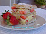 Torta millefoglie alle fragole ricetta veloce