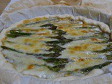 Torta salata asparagi e formaggio