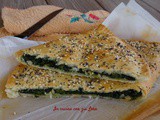 Torta veloce agli spinaci con pasta brisé