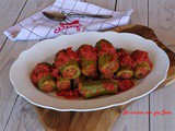 Zucchine ripiene al pomodoro