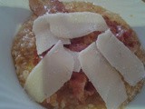 Risotto zucca, bacon croccante e Formaggio Piave Dop
