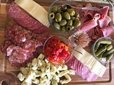 A Simple Charcuterie and Cheese Board