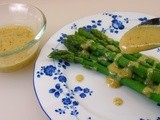 Asparagus in Mustard Sauce