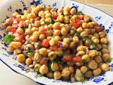 Chana Salaad (Chickpea Salad)