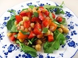 Chickpea Salad with Ginger