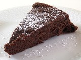 Easy Flourless Chocolate Cake