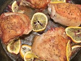 Roast Chicken Thighs with Lemon