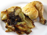 Roast Chicken with Cabbage