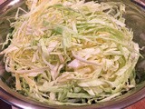 Stir-Fried Green Cabbage with Fennel Seeds