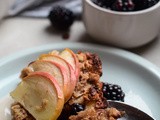Baked oatmeal pomme & cannelle