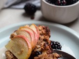 Baked oatmeal pomme & cannelle