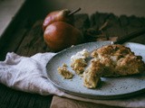 Scones d’Épeautre au Bleu d’Auvergne, Poire & Noix