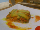 Zucchini and Anchovy Light Flan - Sformato light di Zucchine e Alici