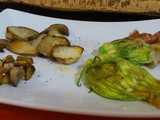 Zucchini Flowers with Porcini - Fiori di Zucca ai Porcini