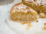 Crust streusel coconut rice -Torta friabile riso e cocco