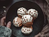 Madeleines speculoos glassa cioccolato bianco