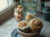 Muffins con polvere di caffé e amaretti