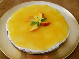 Cheesecake alla pesca