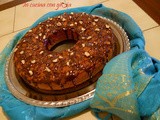 Ciambella leggera yogurt, nocciole e cioccolato